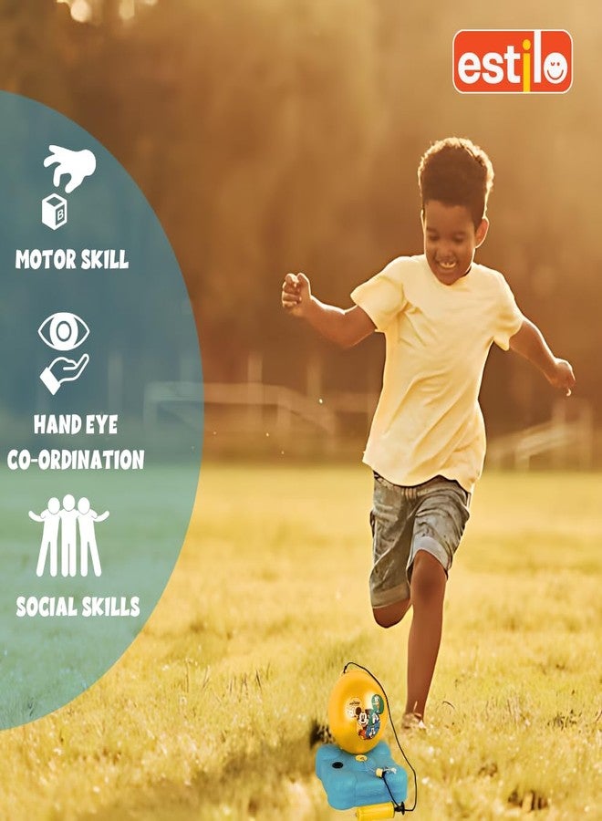 Estilo Reflex Soccer Playset Mickey - 3 Pcs Football Training Set for Kids | Improves Kick, Dribbling, First Touch & Skills | Football Toy Set | Ages 4+ - Image 5